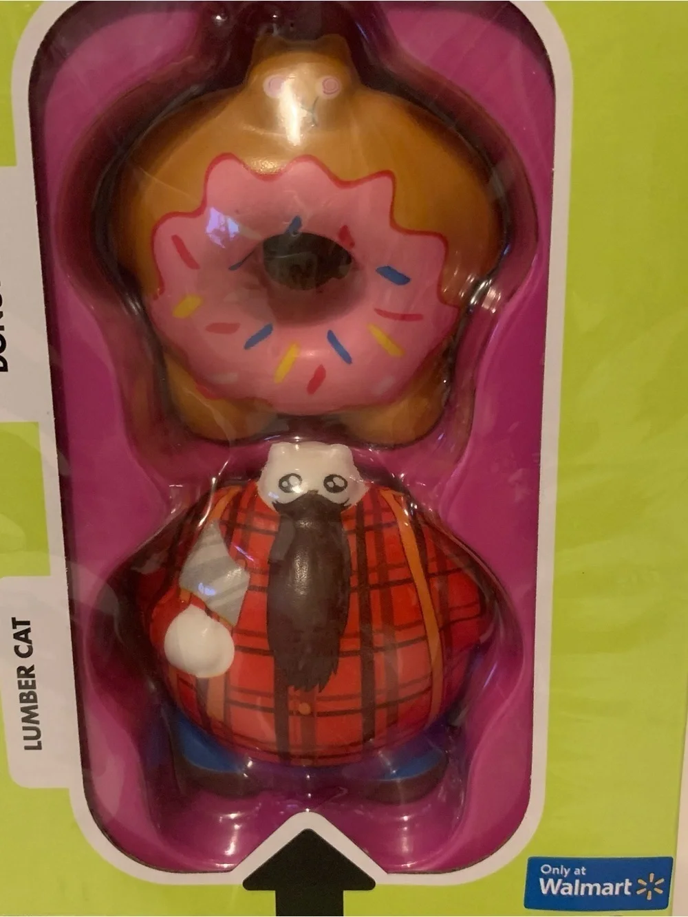 NIB. Catchables Donut Cat & Lumber Cat